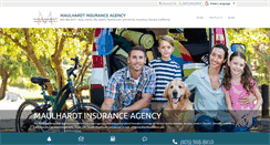Desktop Screenshot of maulhardtinsurance.com