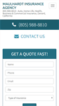 Mobile Screenshot of maulhardtinsurance.com
